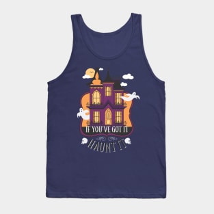 Haunted House Tank Top